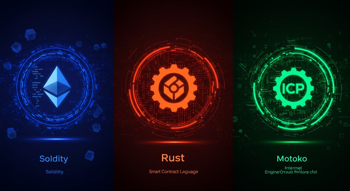 Top Smart Contract Languages in 2024: Solidity, Rust, Motoko